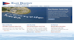 Desktop Screenshot of eastbostonyachtclub.com